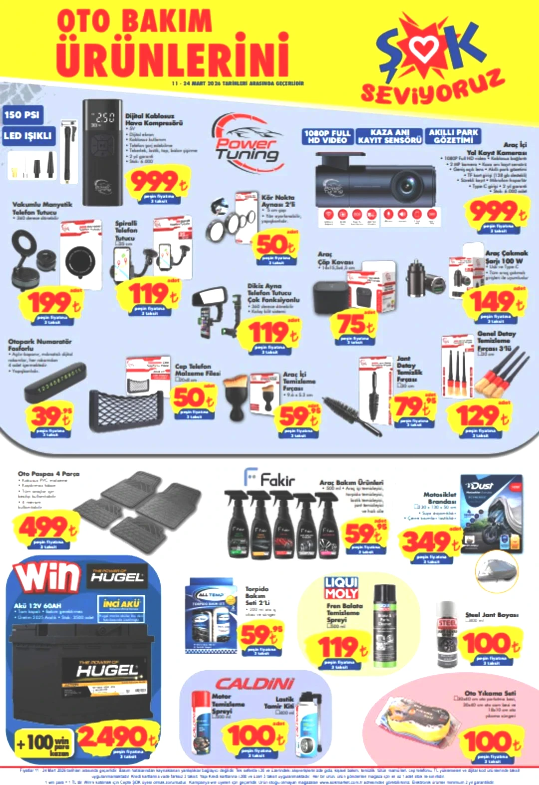 ŞOK a araç içi yol kayıt kamerası geliyor! 11 Mart 2026 ŞOK aktüel katalog yayınlandı! 7