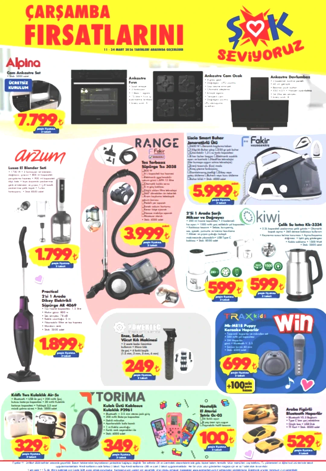 ŞOK a araç içi yol kayıt kamerası geliyor! 11 Mart 2026 ŞOK aktüel katalog yayınlandı! 6