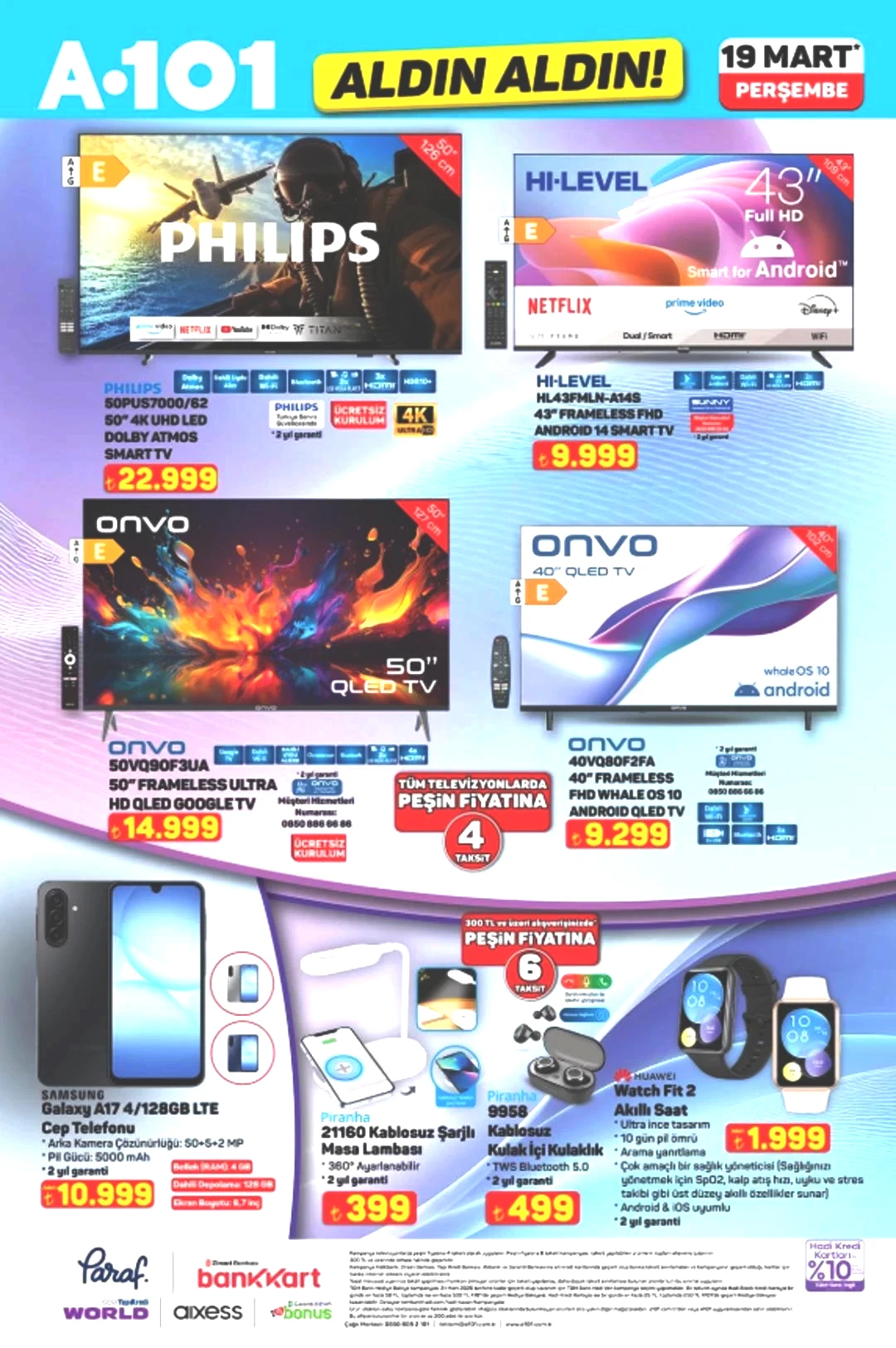 A101'e Philips akıllı televizyon geliyor! 19 Mart 2026 A101 kataloğu yayınlandı! 4