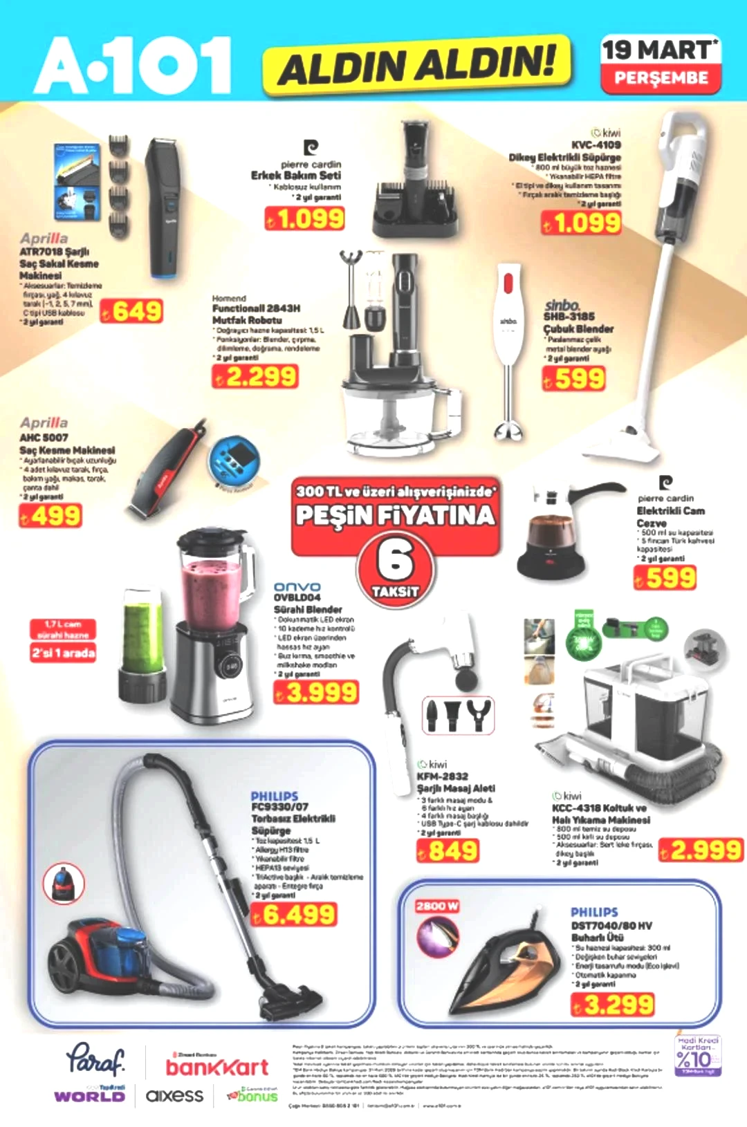 A101'e Philips akıllı televizyon geliyor! 19 Mart 2026 A101 kataloğu yayınlandı! 6