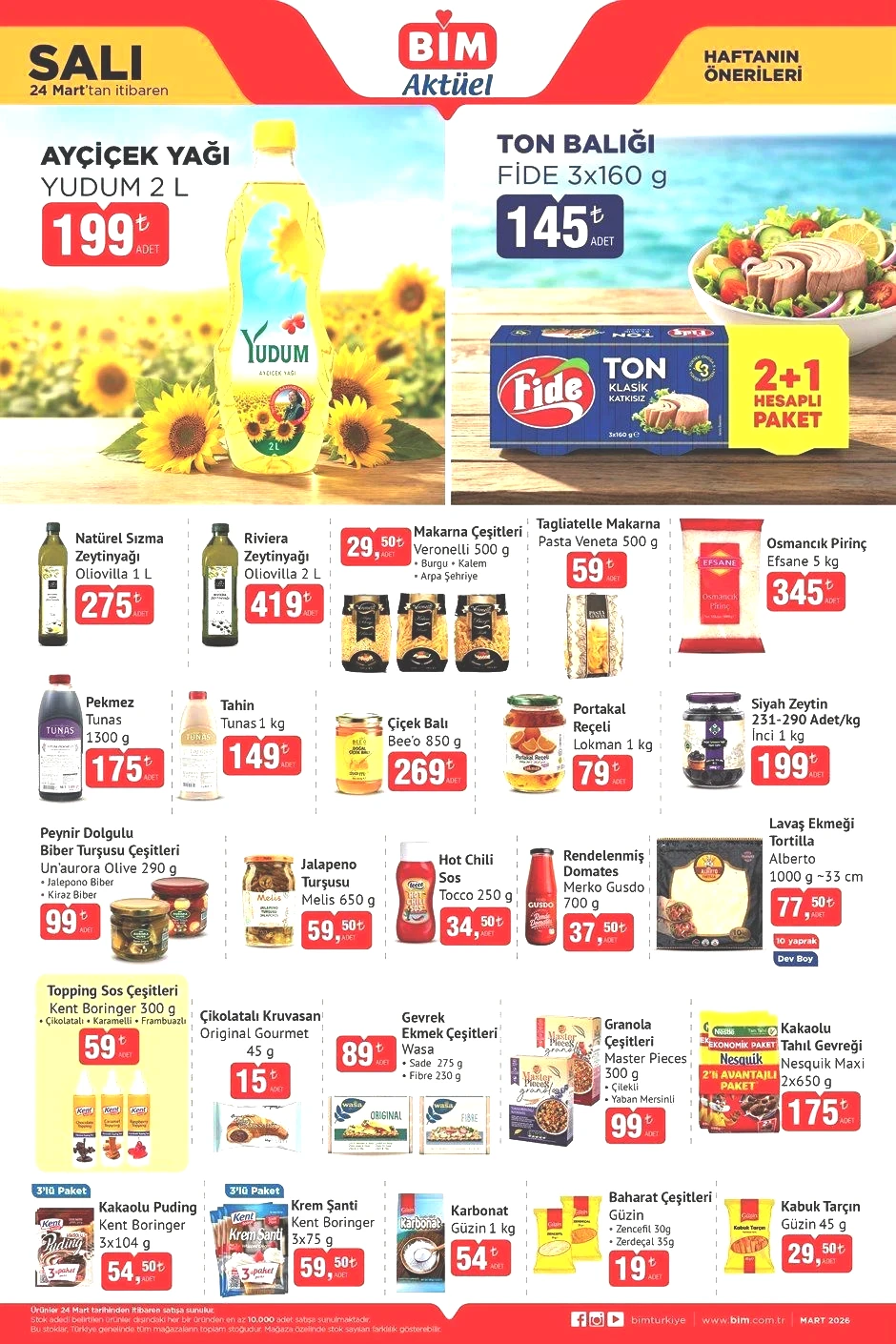 24 MART SALI BİM AKTÜEL İNDİRİMLERİ 24 MART SALI BİM AKTÜEL İNDİRİMLERİ